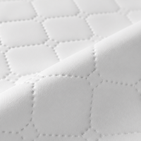 Détail des surpiqûres et du rebord du matelas à langer | NOLIERA